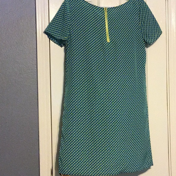 Short sleeve silk dress - Picture 2 of 2